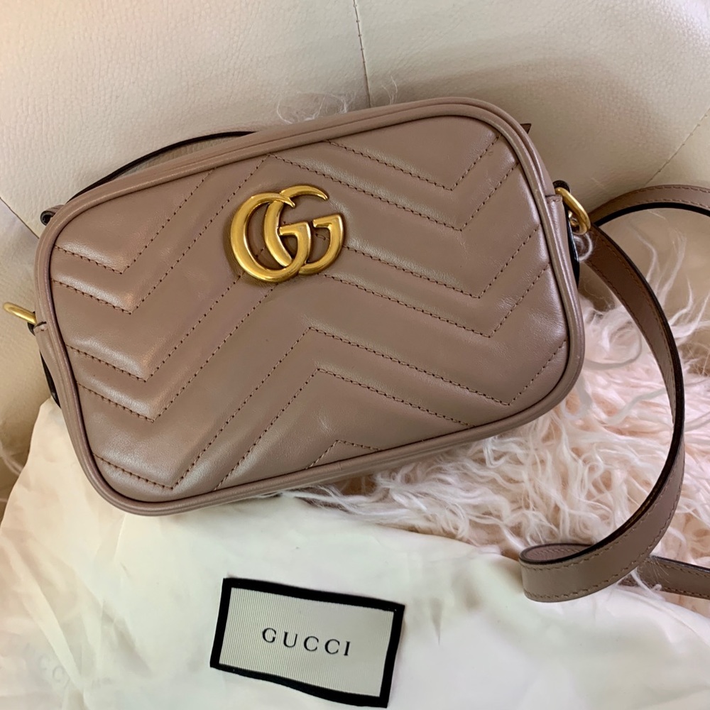 Gucci Marmont Mini Matalasee camera bag